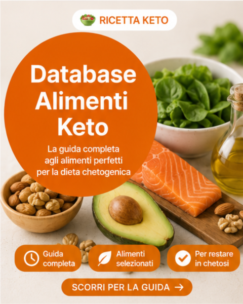 Database Alimenti Keto