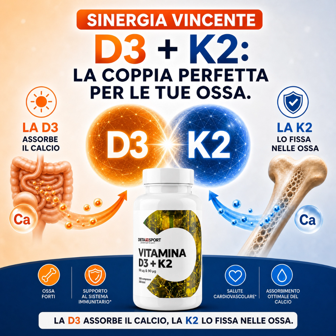 Vitamina D3 + K2